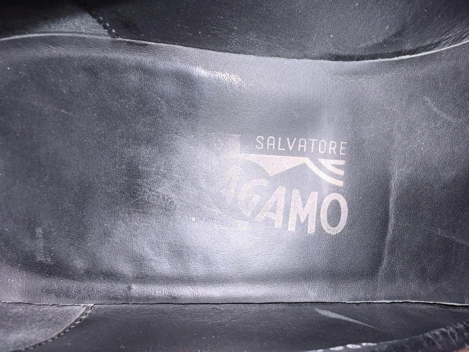 Salvatore Ferragamo heren mocassins met zwart leer en pompoenen, maat 45 – photo 5